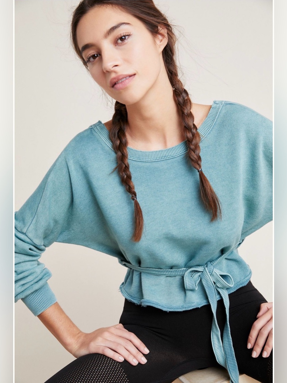Free People Movement Charlotte Wrap - Alpine Lake - Size Large